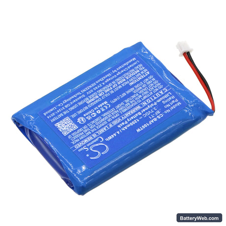 Baofeng T1 Replacement Battery, 3.7V, 1200mAh, Li-Polymer 2