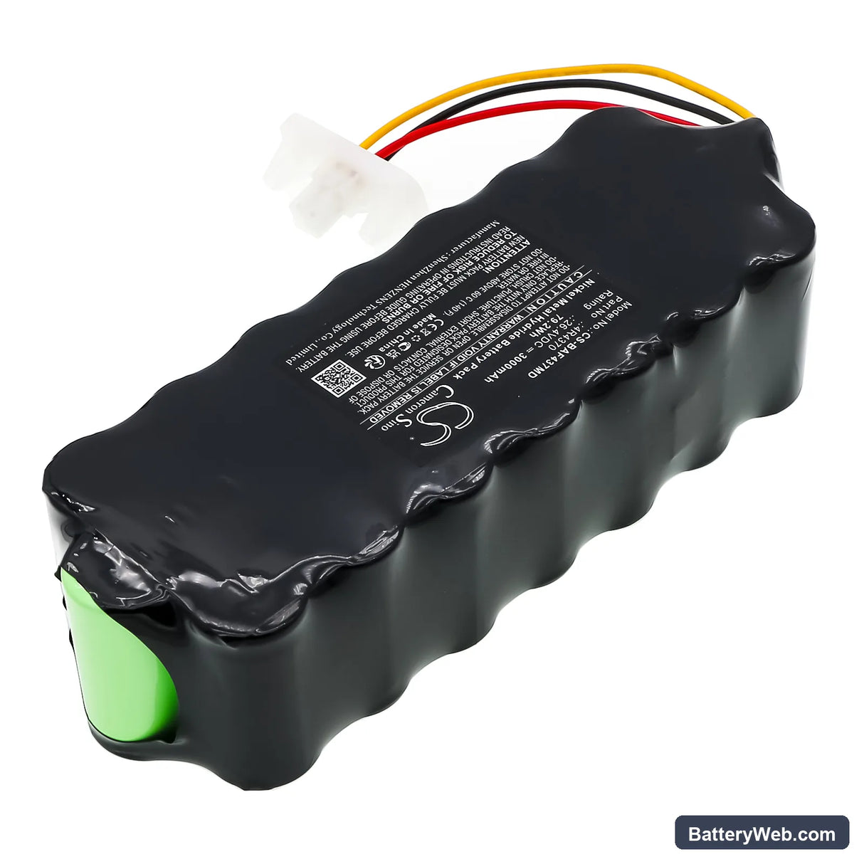 Baxter Healthcare Fenwal Autoseal 4R4370 Replacement Battery, 26.4V, 3000mAh, Ni-MH 2