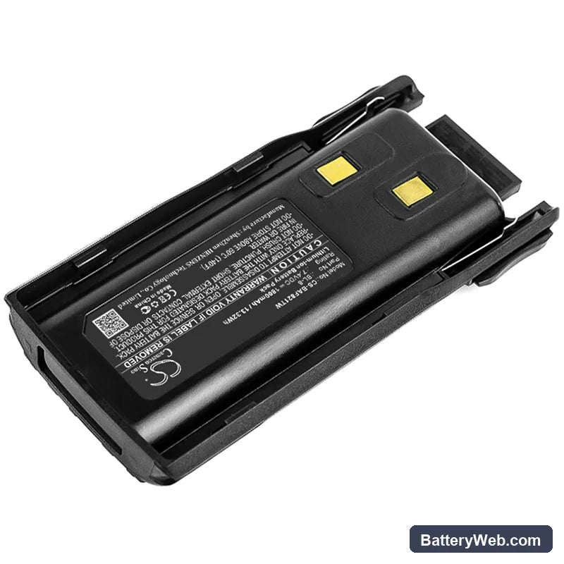 Baofeng UV-82 Replacement Battery, 7.4V, 1800mAh, Li-ion 2