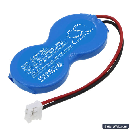 CareFusion Scanner 8015 Replacement Battery, 3V, 1200mAh, Li-MnO2 1