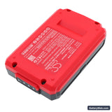 Bauer 20V Brushless Cordless Replacement Battery, 20.0V, 2000mAh, Li-ion 4