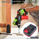 Bauer 20V Brushless Cordless Replacement Battery, 20.0V, 5000mAh, Li-ion 6