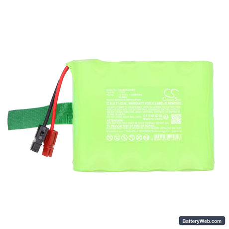 Baxter Healthcare Tube Sealer 2380 Replacement Battery, 12V, 3000mAh, Ni-CD 3