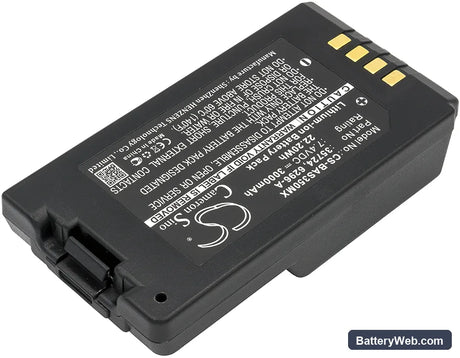Baxter Healthcare Sigma Spectrum Infusion Pumps Replacement Battery, 7.4V, 3000mAh, Li-ion 2