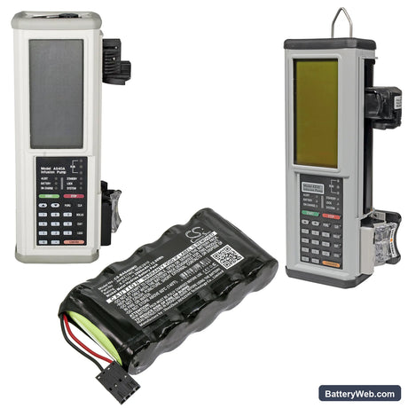Baxter Healthcare AS40 Replacement Battery, 6V, 2000mAh, Ni-MH 6