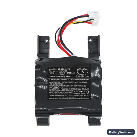 Bosch 11021499 Replacement Battery, 18.0V, 3400mAh, Li-ion 3