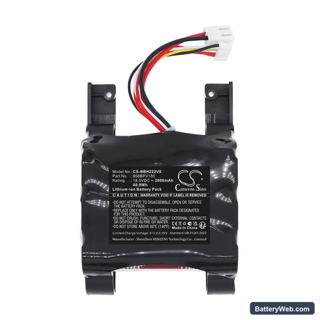 Bosch 11021499 Replacement Battery, 18.0V, 2600mAh, Li-ion 3