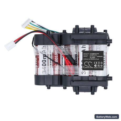 Bosch BBH3PETGB/01 Replacement Battery, 25.2V, 3400mAh, Li-ion 4