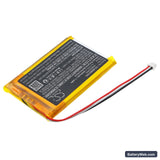 JSLBtech Video Baby Monitor Replacement Battery, 3.7V, 2000mAh, Li-Polymer 2