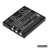 Panasonic Lumix DMC-FX2 Replacement Battery, 3.7V, 710mAh, Li-ion 1