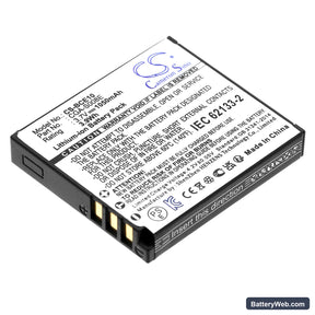 Ricoh Caplio R8 Replacement Battery, 3.7V, 1050mAh, Li-ion 1