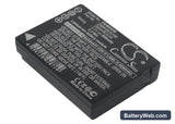 Leica V-Lux 20 Replacement Battery, 3.7V, 890mAh, Li-ion 2
