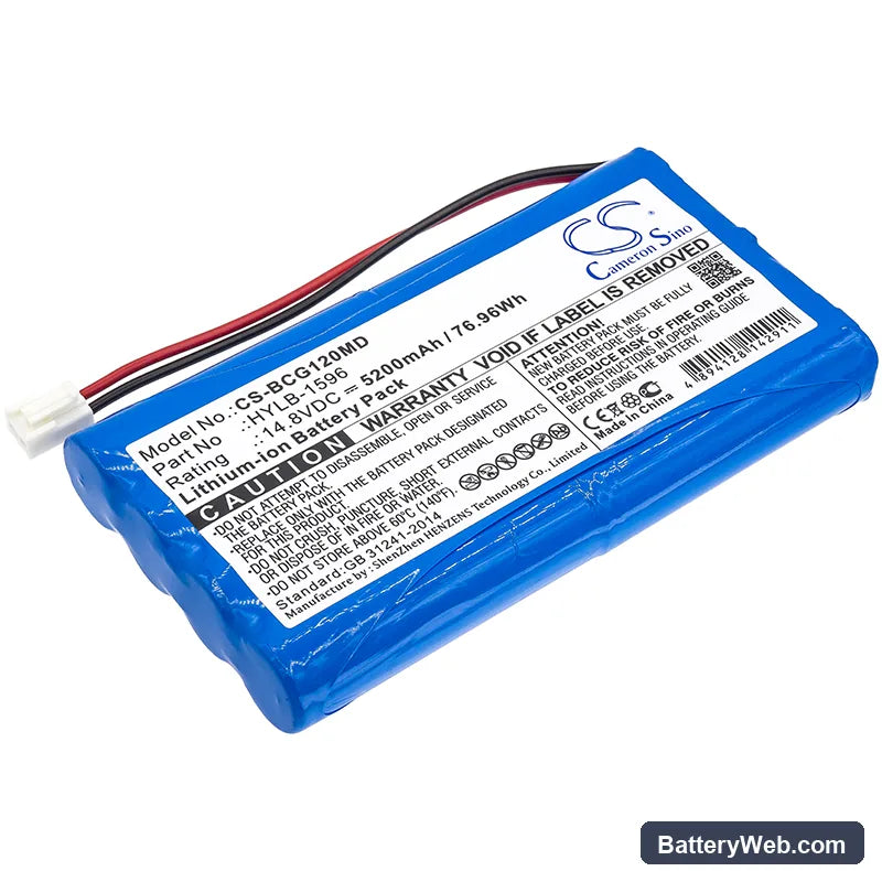 Biocare IE12 Replacement Battery, 14.8V, 5200mAh, Li-ion 1