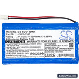 Biocare IE12 Replacement Battery, 14.8V, 5200mAh, Li-ion 3
