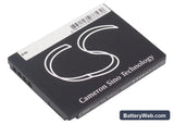 Panasonic Lumix  DMC-FP1 Replacement Battery, 3.7V, 690mAh, Li-ion 3
