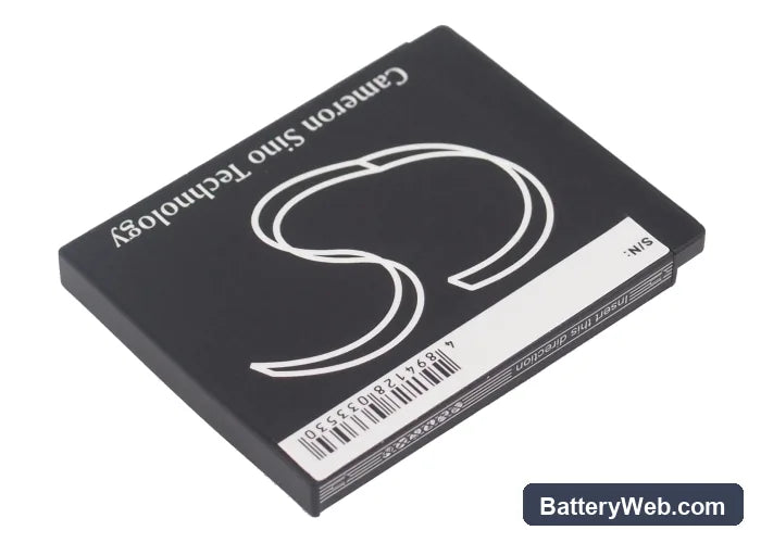 Panasonic Lumix  DMC-FP1 Replacement Battery, 3.7V, 690mAh, Li-ion 4