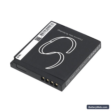 Panasonic Lumix DMC-S3 Replacement Battery, 3.7V, 700mAh, Li-ion 3