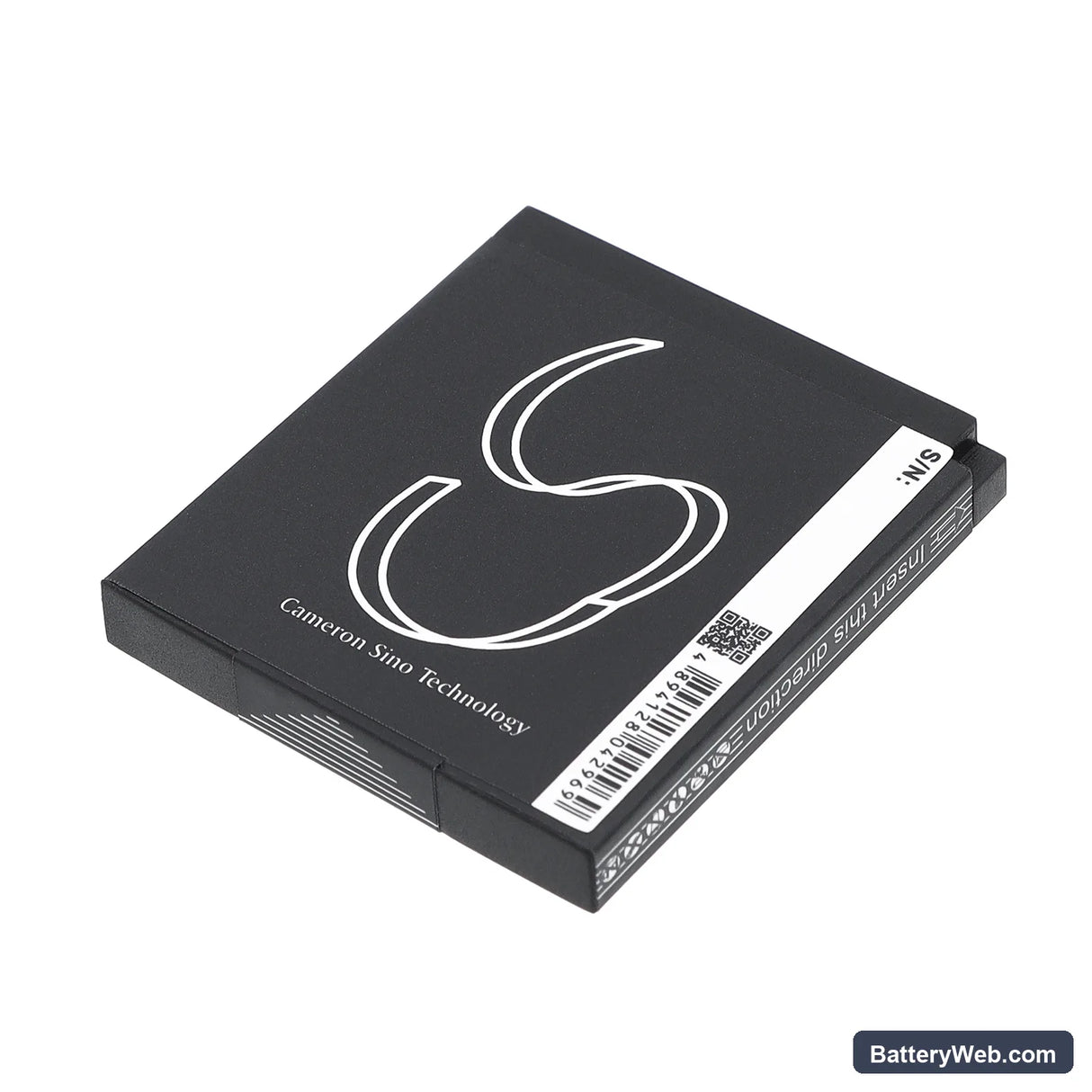 Panasonic Lumix DMC-S3 Replacement Battery, 3.7V, 700mAh, Li-ion 4