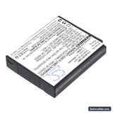 Panasonic Lumix DMC-TZ41 Replacement Battery, 3.7V, 950mAh, Li-ion 2