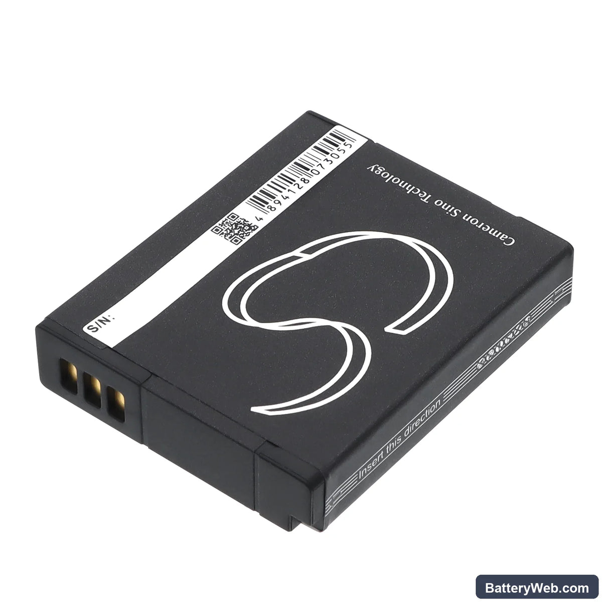 Panasonic Lumix DMC-TZ41 Replacement Battery, 3.7V, 950mAh, Li-ion 3
