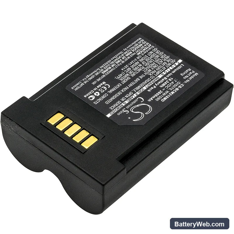 BCI SpectrO2 Pulse Oximeters Replacement Battery, 7.4V, 2600mAh, Li-ion 2