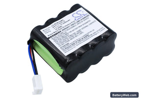 Smiths Capnocheck Replacement Battery, 9.6V, 2000mAh, Ni-MH 1