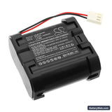 Daitem D14000 Replacement Battery, 7.2V, 8500mAh, Li-SOCl2 1