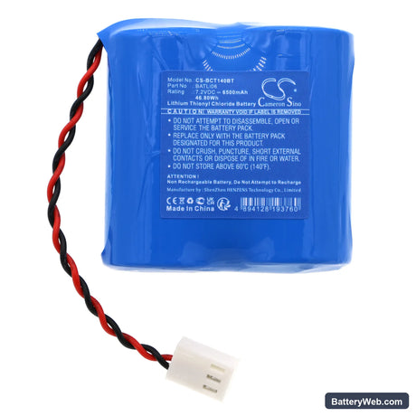 Logisty L3303 Replacement Battery, 7.2V, 6500mAh, Li-SOCl2 3