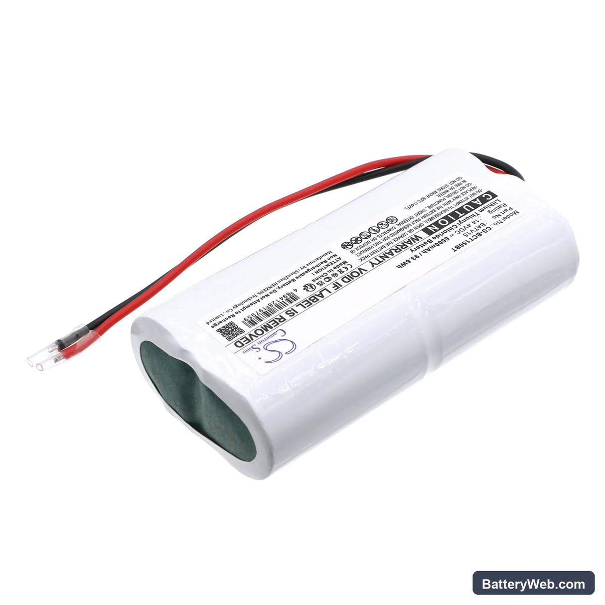 Daitem DC405 Replacement Battery, 14.4V, 6500mAh, Li-SOCl2 2
