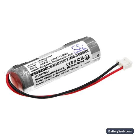 Daitem 214-27D Replacement Battery, 6V, 800mAh, Li-MnO2 1