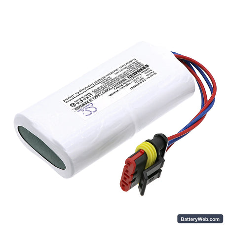 Daitem DC408 Replacement Battery, 7.2V, 6500mAh, Li-SOCl2 2