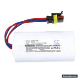 Daitem DC408 Replacement Battery, 7.2V, 6500mAh, Li-SOCl2 3
