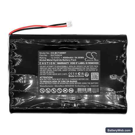 Daitem 318-16D Replacement Battery, 12V, 4500mAh, Ni-MH 3