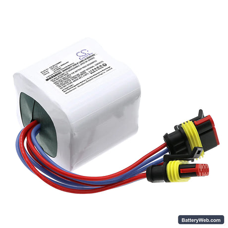 Daitem 408-27D Replacement Battery, 3.6V, 6500mAh, Li-SOCl2 1