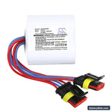 Daitem 408-27D Replacement Battery, 3.6V, 6500mAh, Li-SOCl2 3