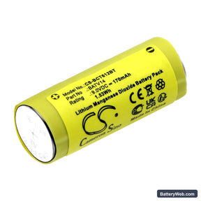 Daitem DC611 Replacement Battery, 9V, 170mAh, Li-MnO2 1