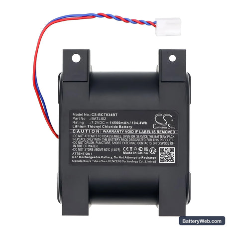 Logisty GSM LK3450F Alarm Transmitters Replacement Battery, 7.2V, 14500mAh, Li-SOCl2 5