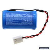 S&J FAS 8900 Replacement Battery, 3.6V, 6500mAh, Li-SOCl2 3