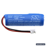 Daitem SC200AU Controllers Replacement Battery, 3.7V, 700mAh, Li-ion 3
