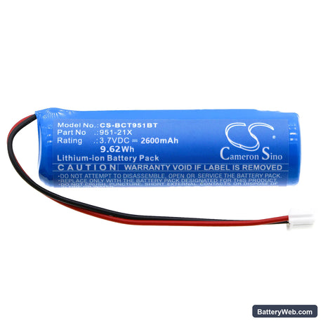 Daitem 330-23 Replacement Battery, 3.7V, 2600mAh, Li-ion 3