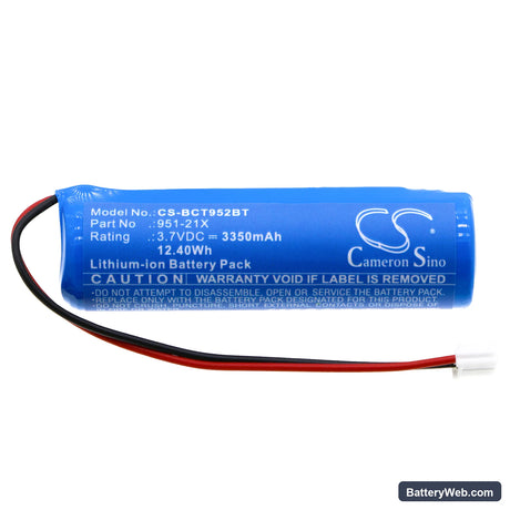 Daitem 330-23 Replacement Battery, 3.7V, 3350mAh, Li-ion 3
