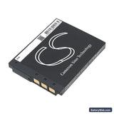 Sony Cyber-shot DSC-T200/B Replacement Battery, 3.7V, 680mAh, Li-ion 3