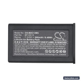 Leica T Replacement Battery, 7.2V, 900mAh, Li-ion 5