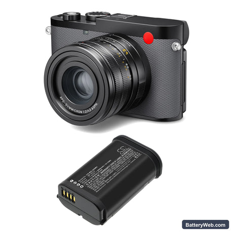 Leica Q2 Replacement Battery, 7.2V, 2600mAh, Li-ion 5