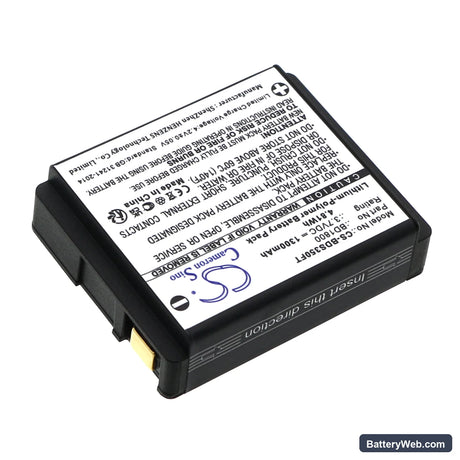 Black Diamond ReVolt 350 Replacement Battery, 3.7V, 1300mAh, Li-Polymer 2