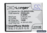 Baidu Cloud V5 Replacement Battery, 3.8V, 2200mAh, Li-ion 1