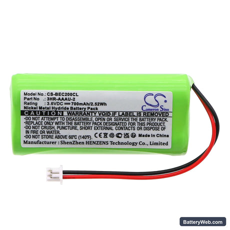 Bang & Olufsen Beocom 2 Replacement Battery, 3.6V, 700mAh, Ni-MH 3