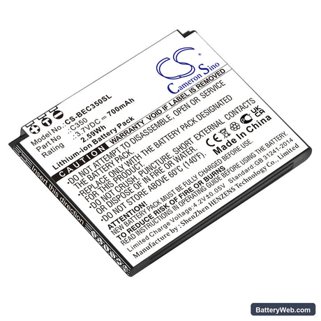 Bea-fon C350 Replacement Battery, 3.7V, 700mAh, Li-ion 1