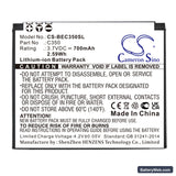 Bea-fon C350 Replacement Battery, 3.7V, 700mAh, Li-ion 3