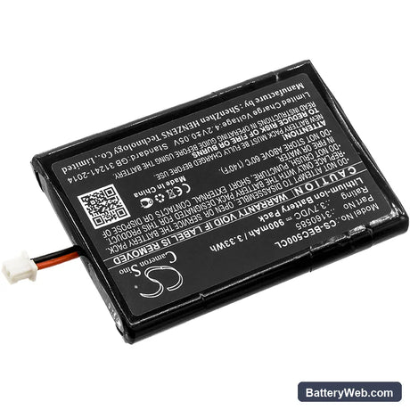 Bang & Olufsen Beocom 5 Replacement Battery, 3.7V, 900mAh, Li-ion 2